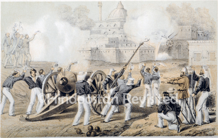 /data/Original Prints/Historical/A VICTORY WITH THE THIRD CANNON SHOT - A SCENE FROM THE INDIAN USING OF 1857 ALSO CALLED THE MUTINY OF 1857.jpg